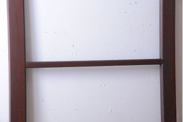 和製アンティーク　古い木製のシンプルな引き戸