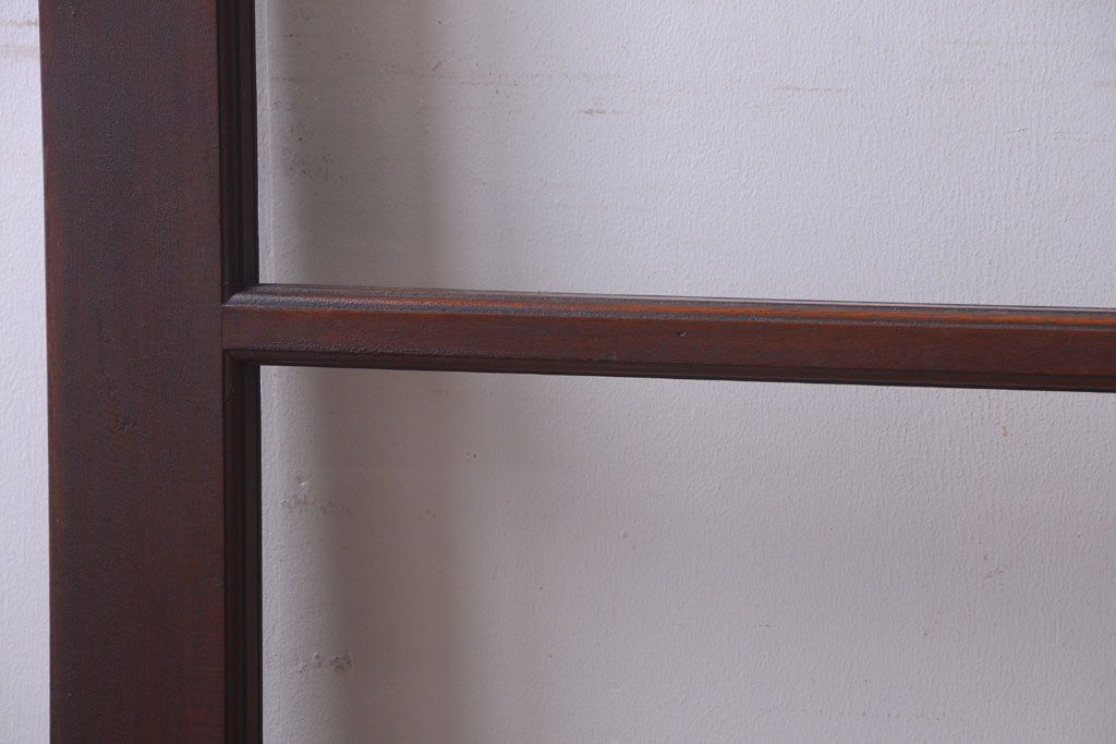 和製アンティーク　古い木製のシンプルな引き戸