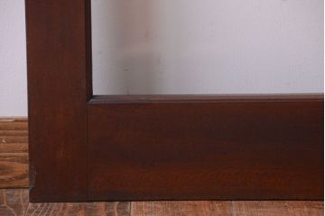 和製アンティーク　古い木製のシンプルな引き戸