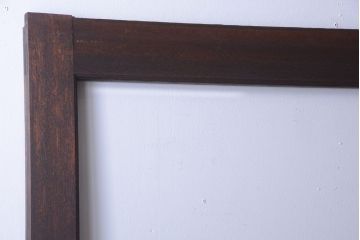 和製アンティーク　古い木製のシンプルな引き戸