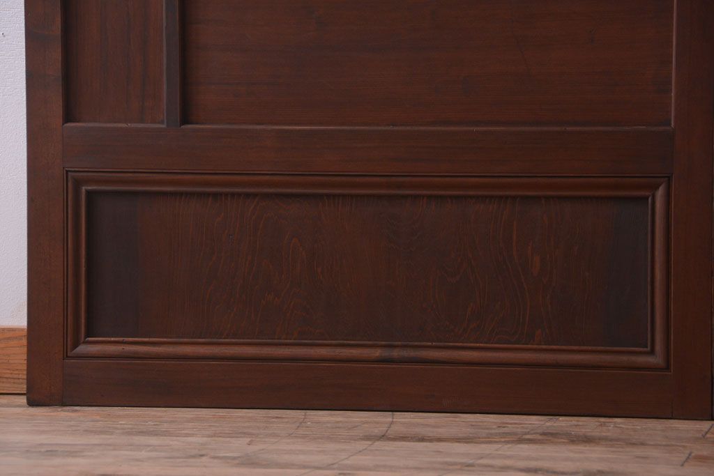 古民具・骨董　高級品!上質な組子すりガラス戸2枚セット