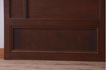 古民具・骨董　高級品!上質な組子すりガラス戸2枚セット