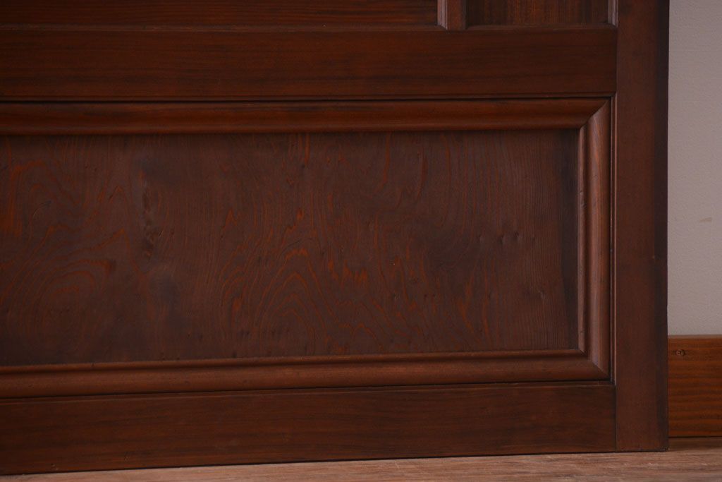 古民具・骨董　高級品!上質な組子すりガラス戸2枚セット