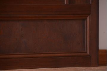 古民具・骨董　高級品!上質な組子すりガラス戸2枚セット