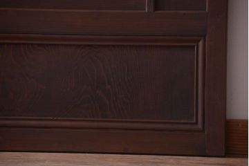 古民具・骨董　高級品!上質な組子すりガラス戸2枚セット