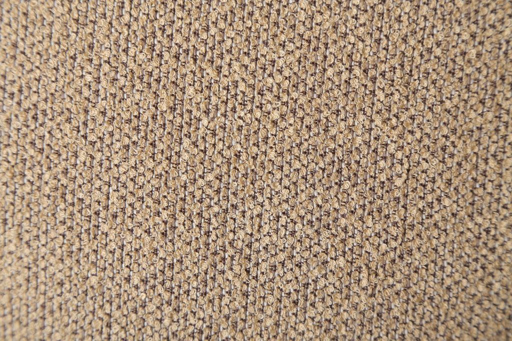 レトロ家具　和製アンティーク　古い木のレトロなクッション座面スツール(2)