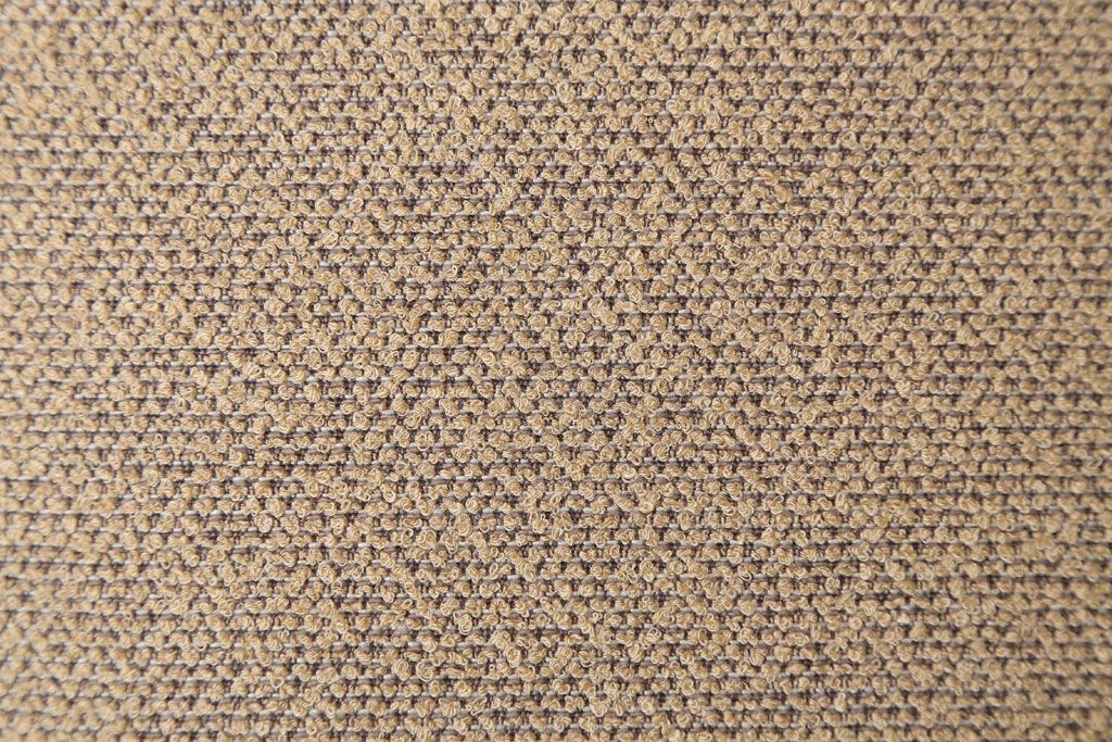 レトロ家具　和製アンティーク　古い木のレトロなクッション座面スツール(3)