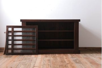 アンティーク家具　古民具・骨董　四尺　アンティーク水屋箪笥サイドボード