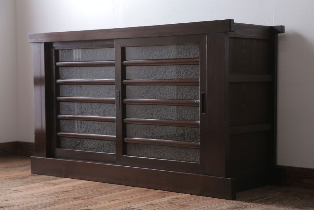 アンティーク家具　古民具・骨董　四尺　アンティーク水屋箪笥サイドボード