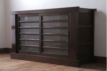 アンティーク家具　古民具・骨董　四尺　アンティーク水屋箪笥サイドボード