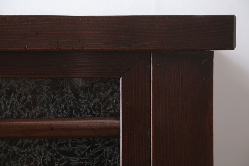 アンティーク家具　古民具・骨董　四尺　アンティーク水屋箪笥サイドボード