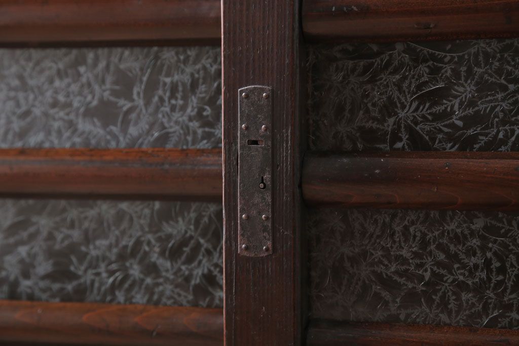 アンティーク家具　古民具・骨董　四尺　アンティーク水屋箪笥サイドボード