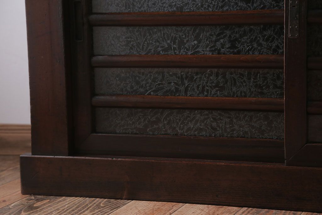 アンティーク家具　古民具・骨董　四尺　アンティーク水屋箪笥サイドボード