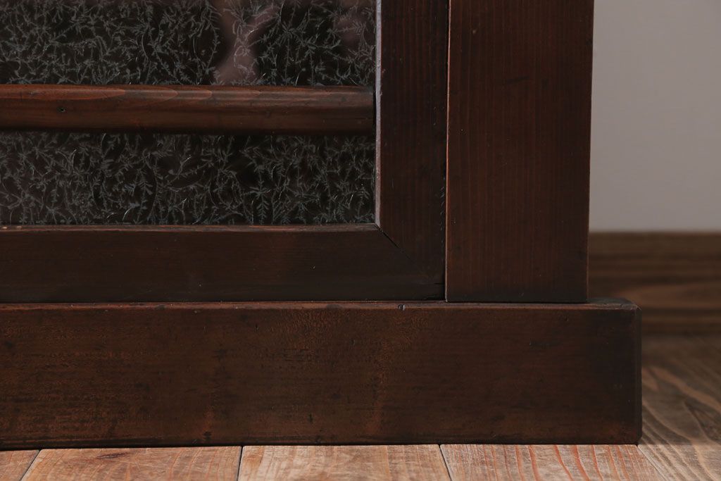 アンティーク家具　古民具・骨董　四尺　アンティーク水屋箪笥サイドボード