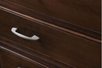 アンティーク家具　アンティーク　シンプルで上品な古い木の2段重ねチェスト