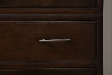 アンティーク家具　アンティーク　シンプルで上品な古い木の2段重ねチェスト