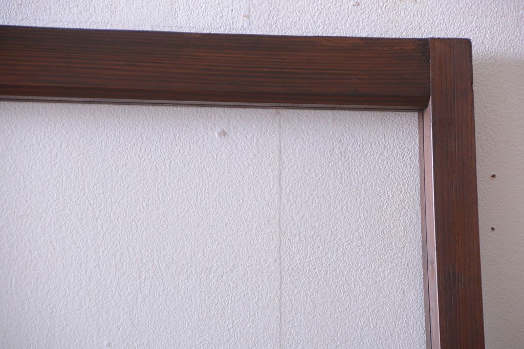 【O様ご成約品】和製アンティーク　レトロな古い木のガラス戸