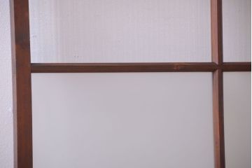 【O様ご成約品】和製アンティーク　レトロな古い木のガラス戸