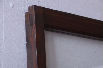 【O様ご成約品】和製アンティーク　レトロな古い木のガラス戸