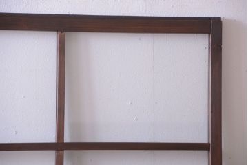 【O様ご成約品】和製アンティーク　レトロな古い木のガラス戸