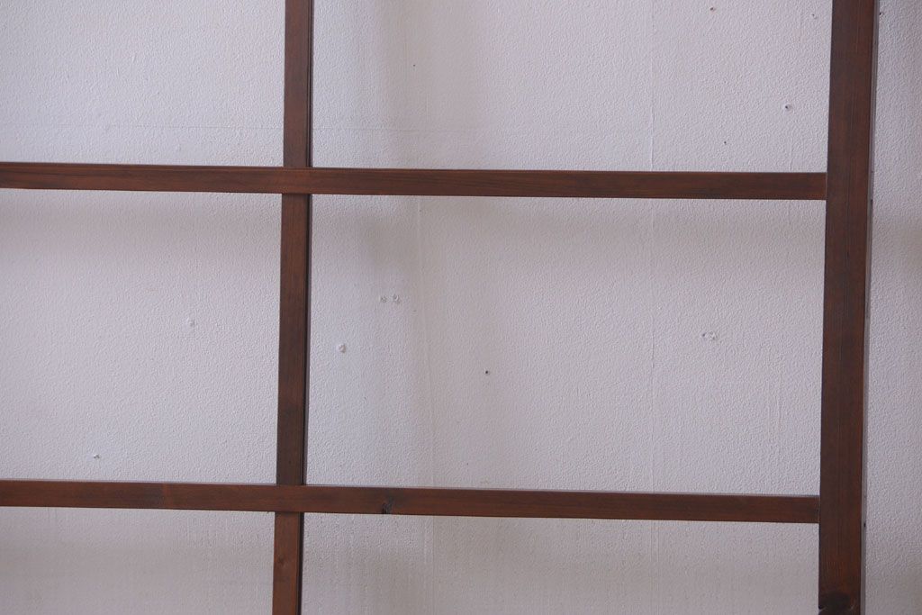 【O様ご成約品】和製アンティーク　レトロな古い木のガラス戸