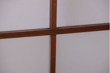 【O様ご成約品】和製アンティーク　レトロな古い木のガラス戸
