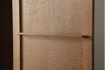 アンティーク家具　大正ロマン　古いナラ材の上質なアンティークワードローブ