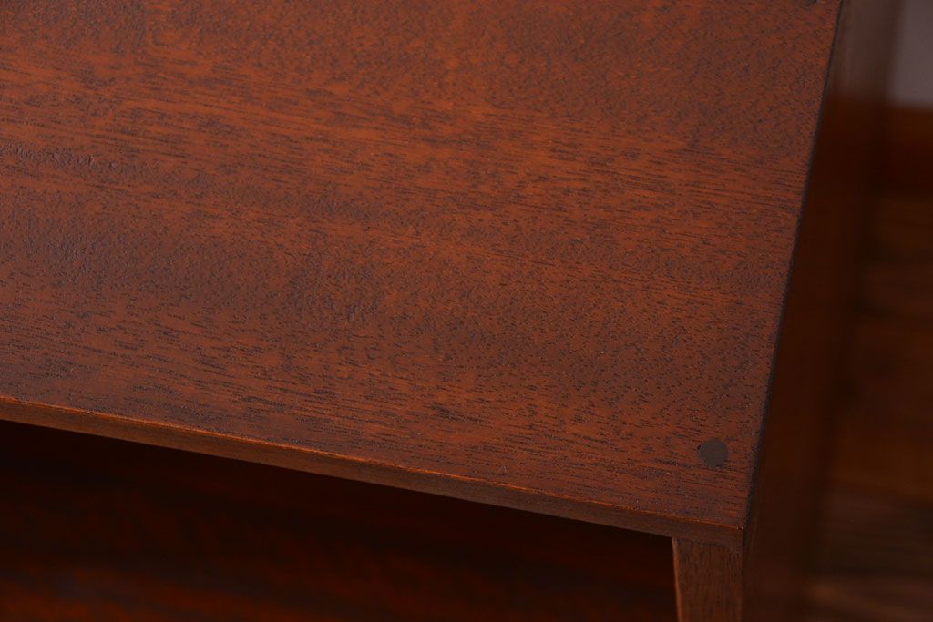 アンティーク家具　和製アンティーク　特大サイズ!古い木の重厚なアンティークマス目棚