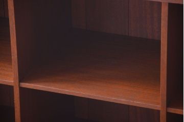 アンティーク家具　和製アンティーク　特大サイズ!古い木の重厚なアンティークマス目棚