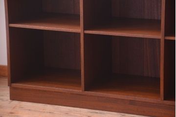 アンティーク家具　和製アンティーク　特大サイズ!古い木の重厚なアンティークマス目棚