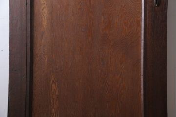 和製アンティーク　ダイヤガラス入り!レトロな木製ドア