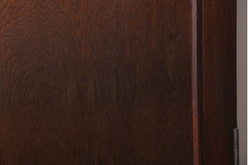 和製アンティーク　ダイヤガラス入り!レトロな木製ドア