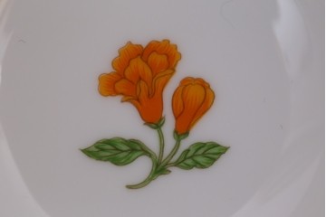 アンティーク雑貨　HERMES(エルメス)　茶碗　小皿セット(カップ)　(R-018623)