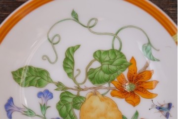 アンティーク雑貨　HERMES(エルメス)　茶碗　小皿セット(カップ)　(R-018623)