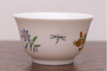 アンティーク雑貨　HERMES(エルメス)　茶碗　小皿セット(カップ)　(R-018623)