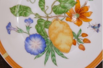 アンティーク雑貨　HERMES(エルメス)　茶碗　小皿セット(カップ)　(R-018623)