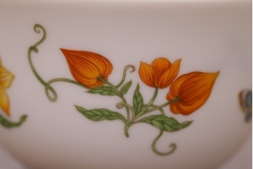 アンティーク雑貨　HERMES(エルメス)　茶碗　小皿セット(カップ)　(R-018623)