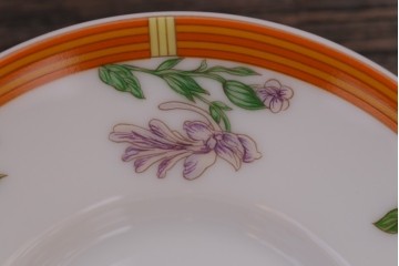 アンティーク雑貨　HERMES(エルメス)　茶碗　小皿セット(カップ)　(R-018623)