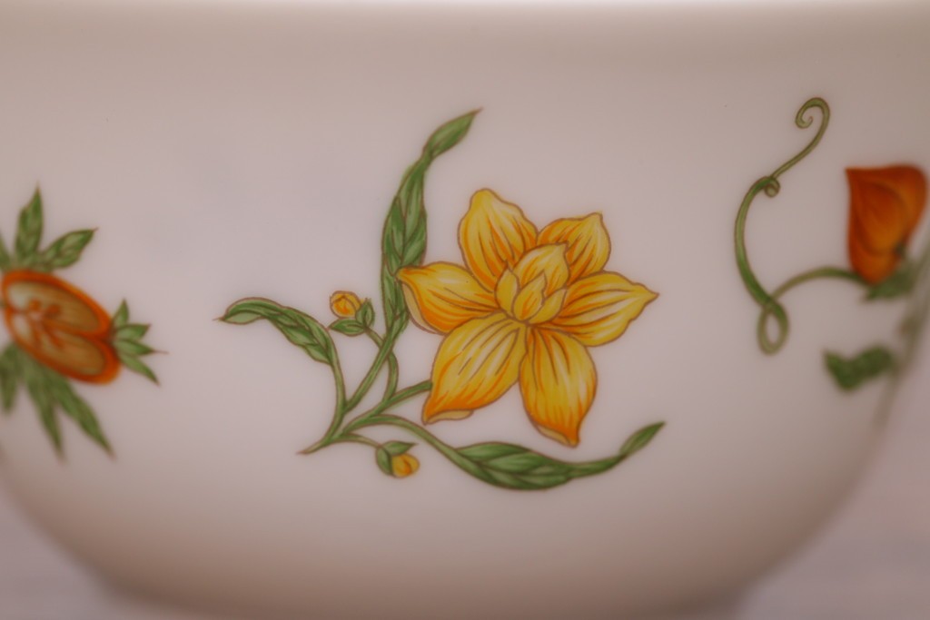 アンティーク雑貨　HERMES(エルメス)　茶碗　小皿セット(カップ)　(R-018623)