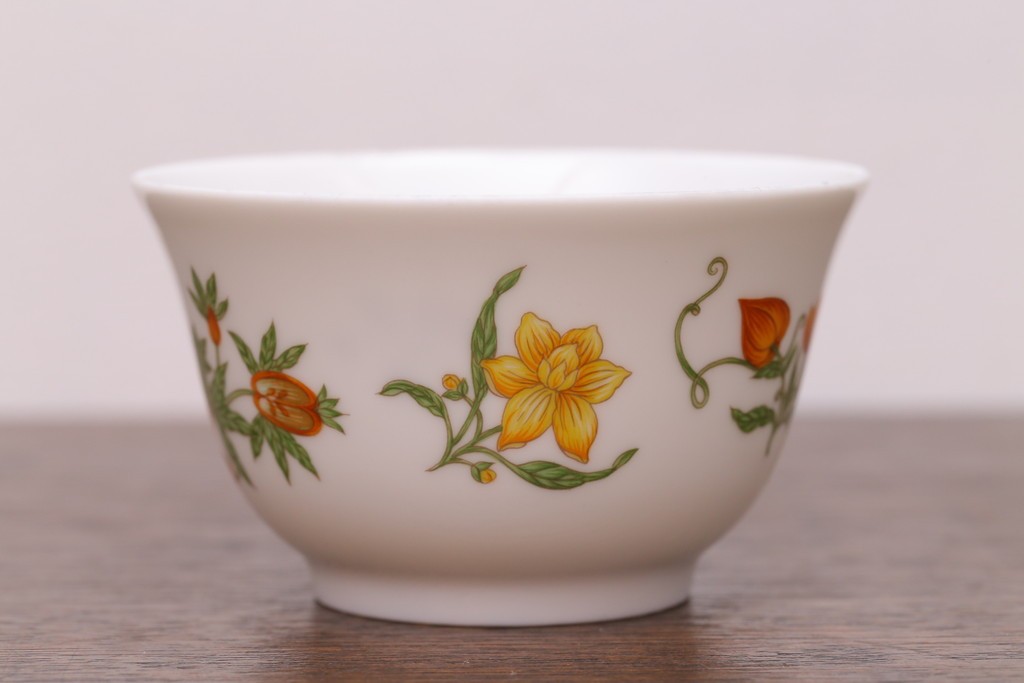 アンティーク雑貨　HERMES(エルメス)　茶碗　小皿セット(カップ)　(R-018623)