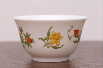 アンティーク雑貨　HERMES(エルメス)　茶碗　小皿セット(カップ)　(R-018623)