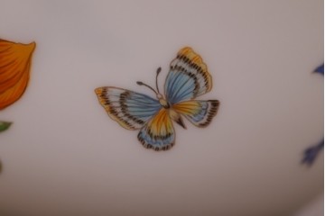 アンティーク雑貨　HERMES(エルメス)　茶碗　小皿セット(カップ)　(R-018623)