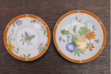アンティーク雑貨　HERMES(エルメス)　茶碗　小皿セット(カップ)　(R-018623)