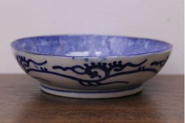 アンティーク雑貨　明治期　微塵唐草なます皿7枚(伊万里)