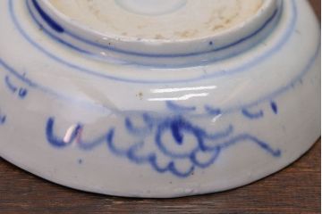 アンティーク雑貨　明治期　微塵唐草なます皿7枚(伊万里)