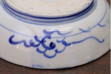 アンティーク雑貨　明治期　微塵唐草なます皿7枚(伊万里)