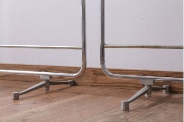 アンティーク雑貨　アンティーク　古い医療用スクリーン2基セット(衝立・パーテーション)