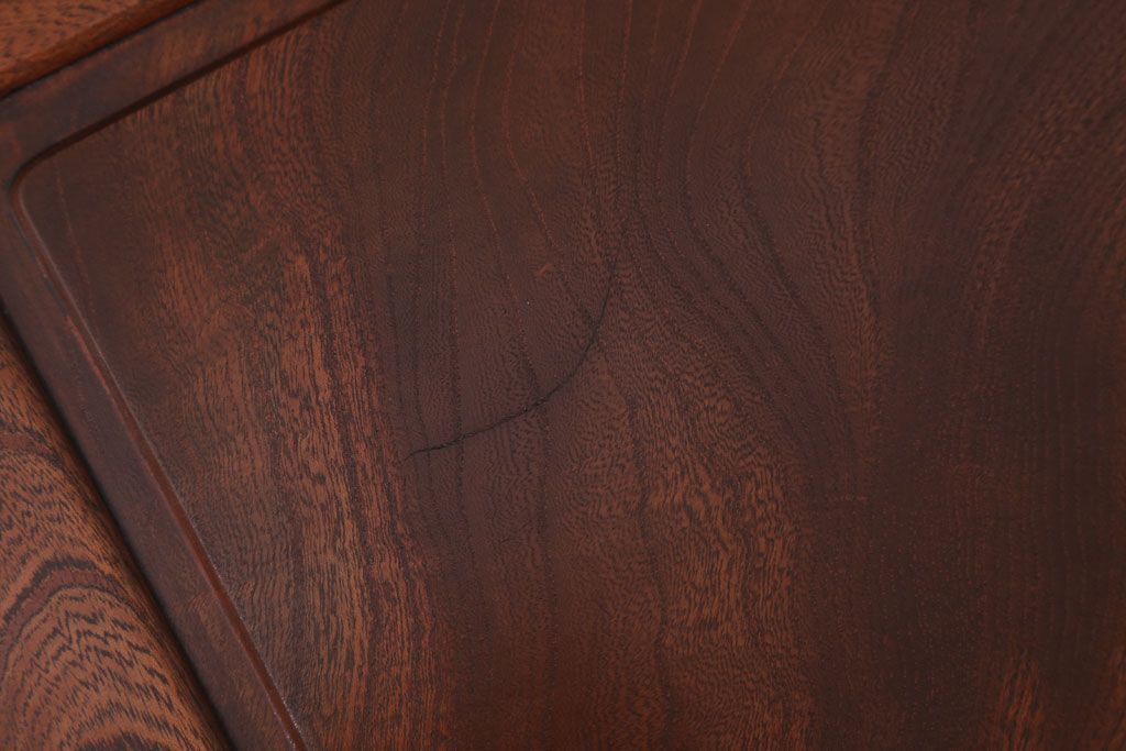 アンティーク家具　和製アンティーク　総欅材の上品な座卓(センターテーブル)