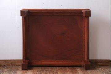 アンティーク家具　和製アンティーク　総欅材の上品な座卓(センターテーブル)