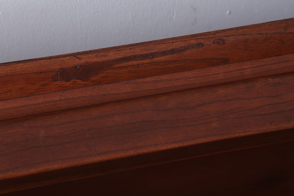 アンティーク家具　和製アンティーク　総欅材の上品な座卓(センターテーブル)